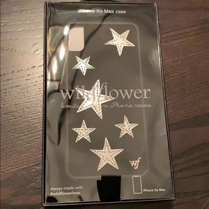 NEW NEVER USED wildflower iphone Xs Max case
